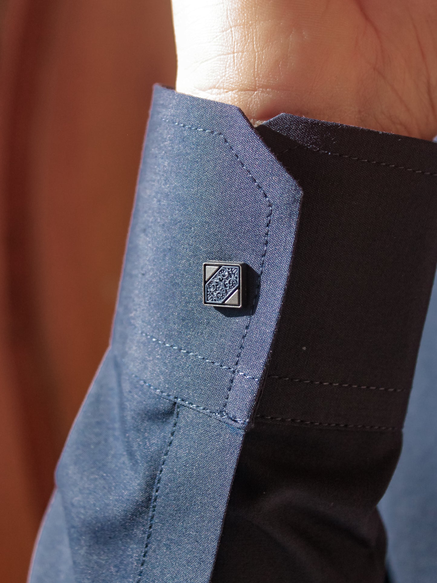 Navy Blue Kameez Shalwar